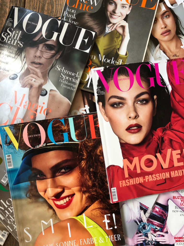 Vogue magazines
